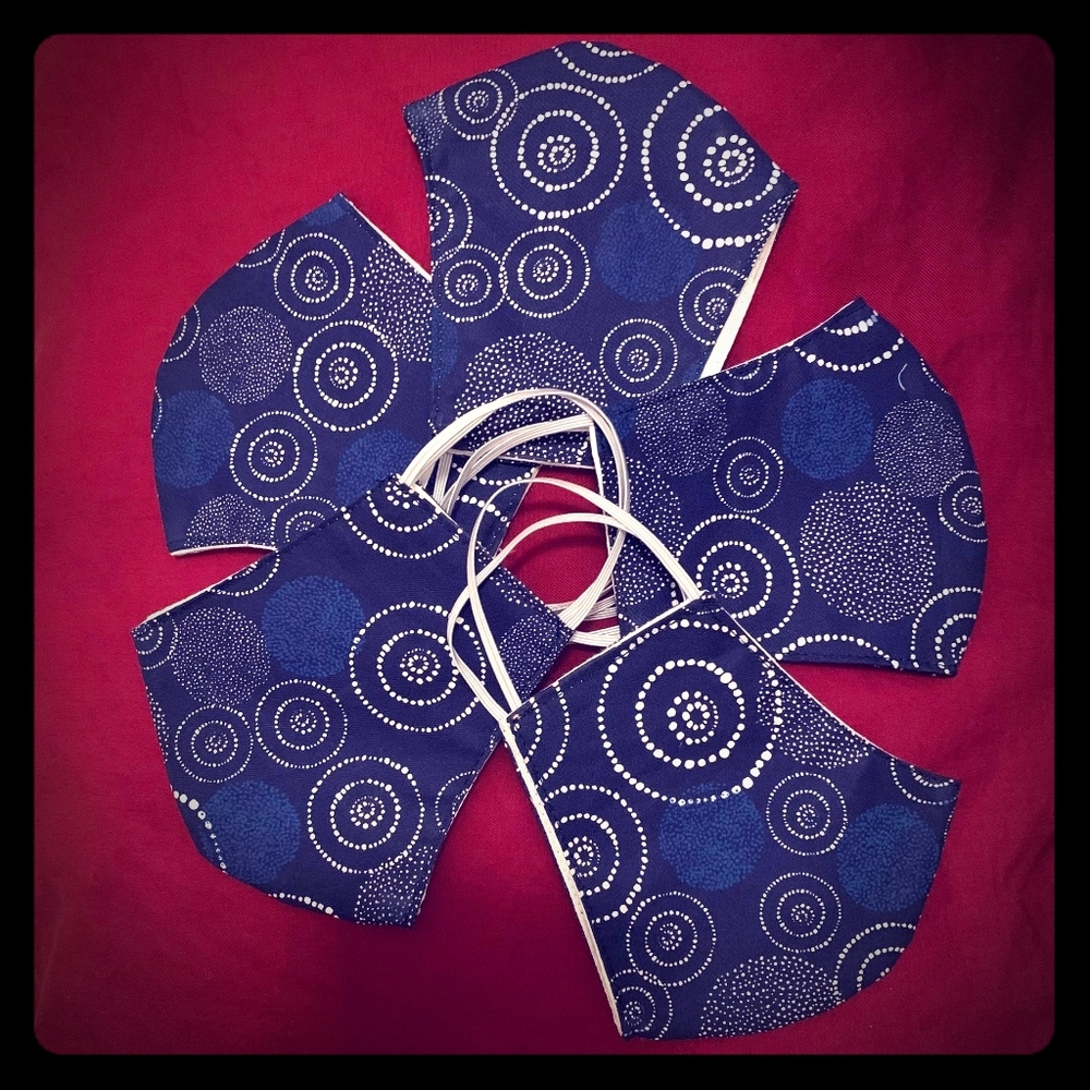 5pcs of KID fabric face masks